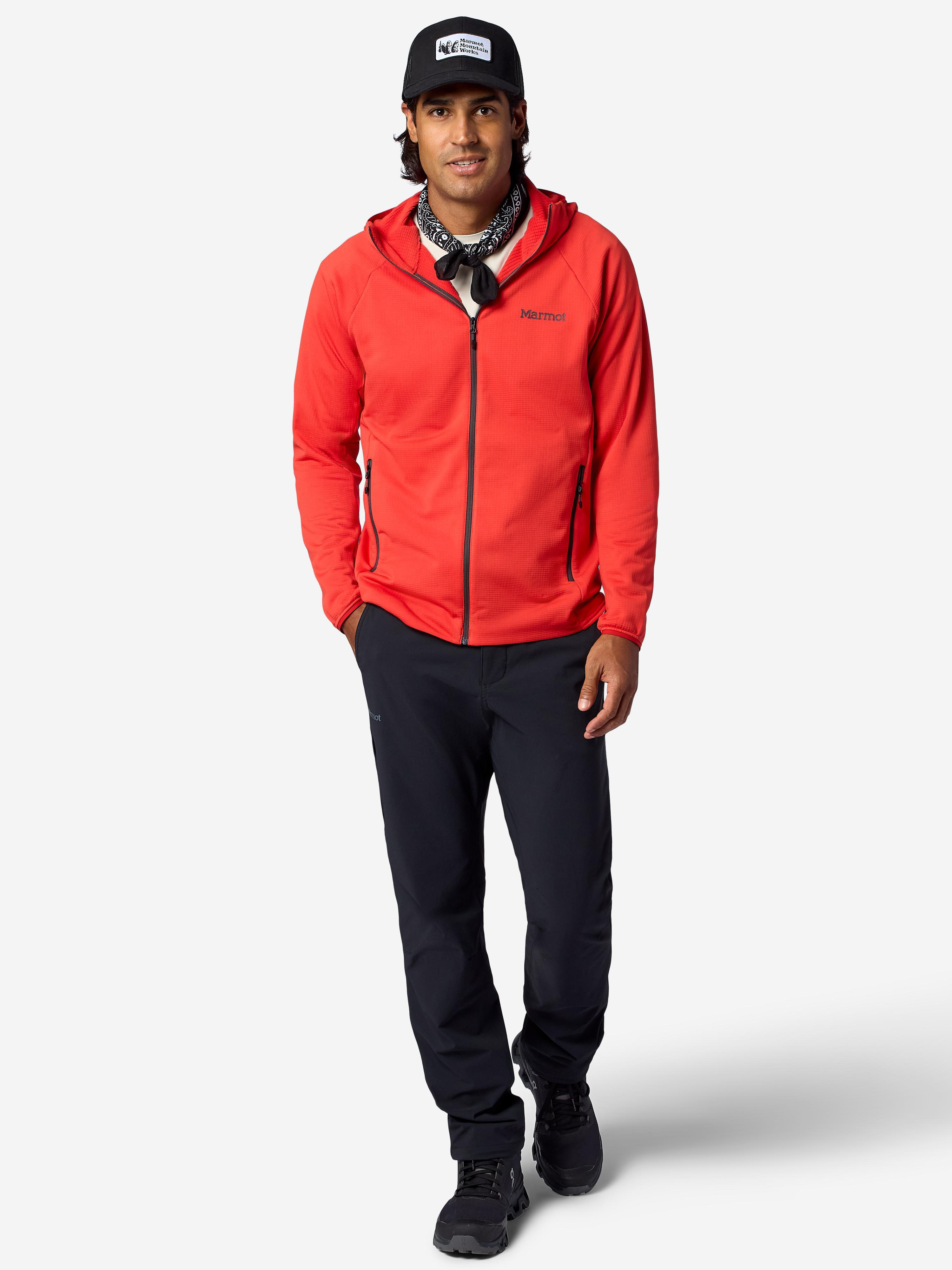 Men's Leconte Tech Grid Full-Zip Fleece Hoody (Spring 2026) | Marmot