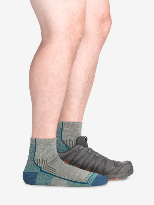 Men's Hiker 1/4 Midweight with Cushion Hiking Socks