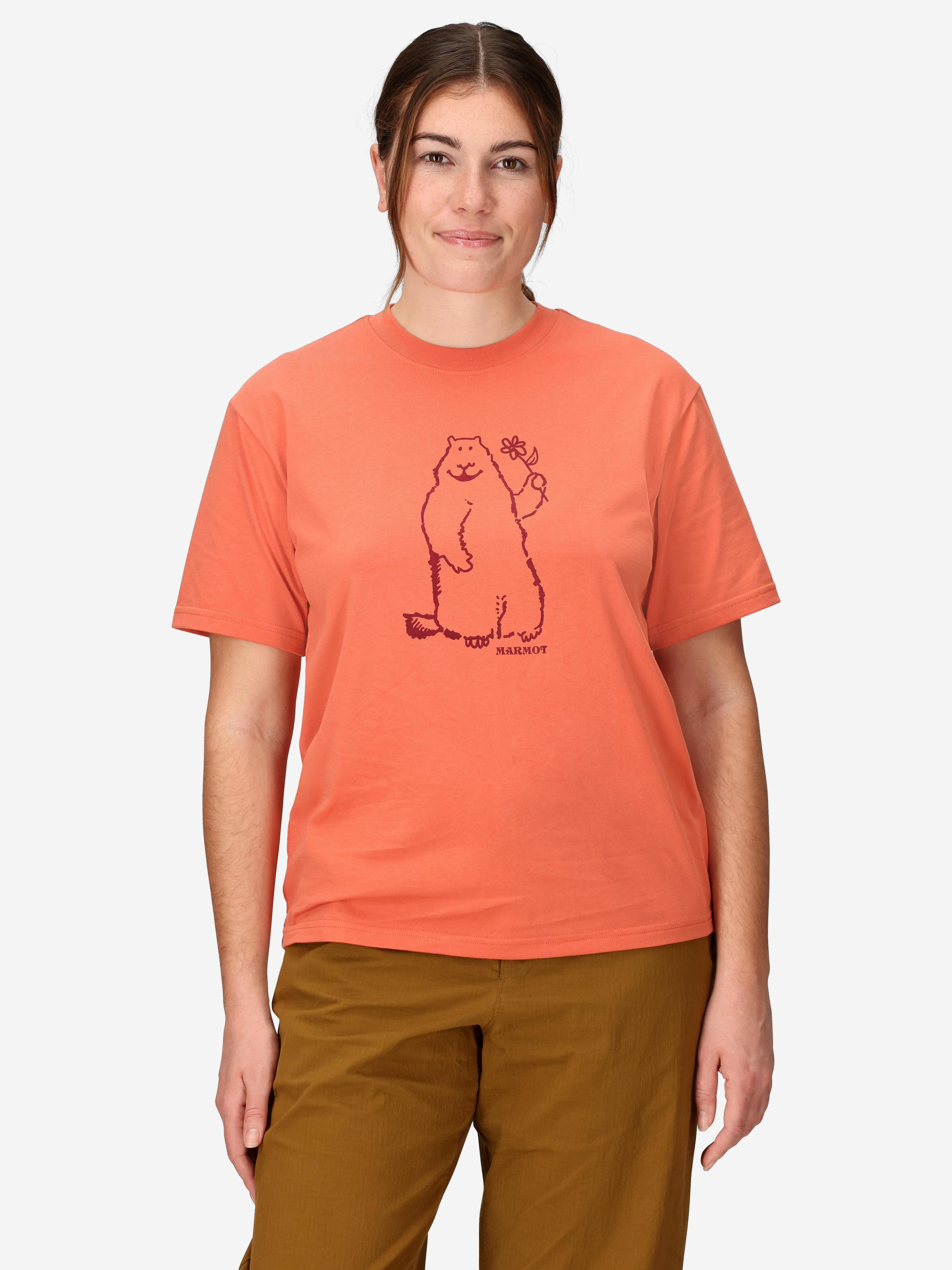 Women's Flower Marty Short-Sleeve T-Shirt (Fall 2025) | Marmot Women's Flower Marty Short-Sleeve T-Shirt (Fall 2025) | Marmot