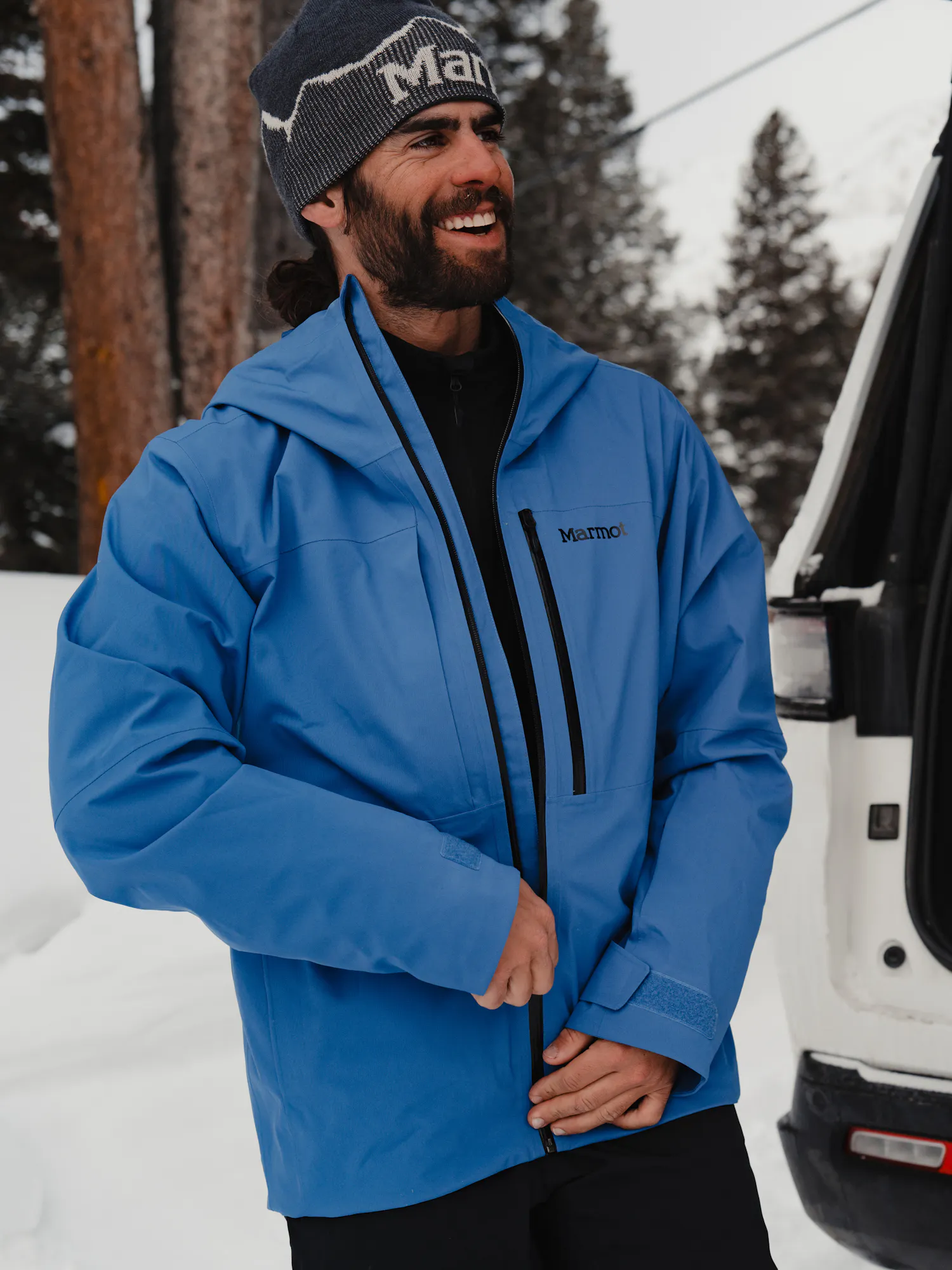 Marmot Men's Refuge Jacket (Fall 2025) in Oxide Blue