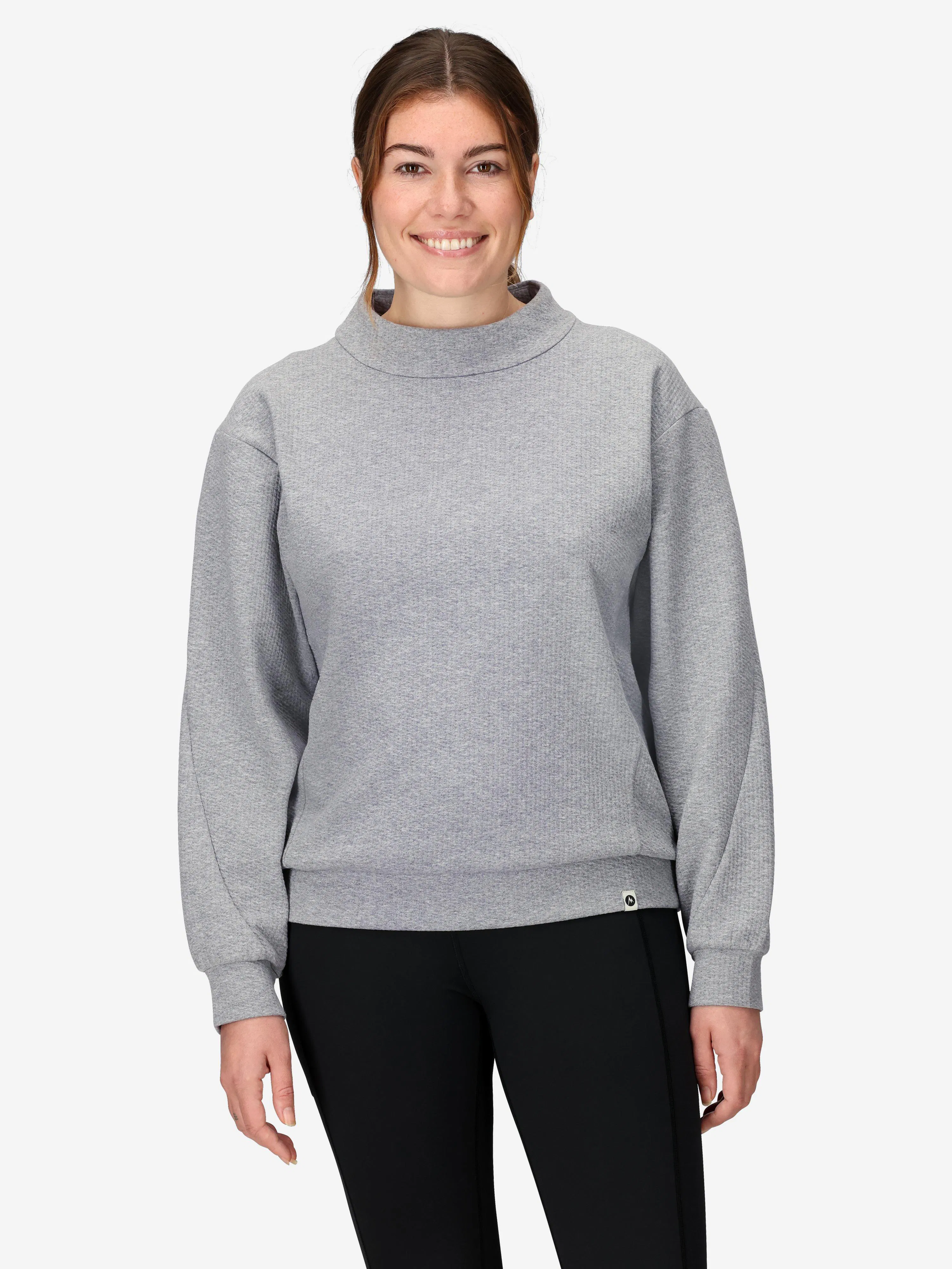 Women’s Ridge Tech Waffle Knit Mock Neck Pullover (Fall 2025)
