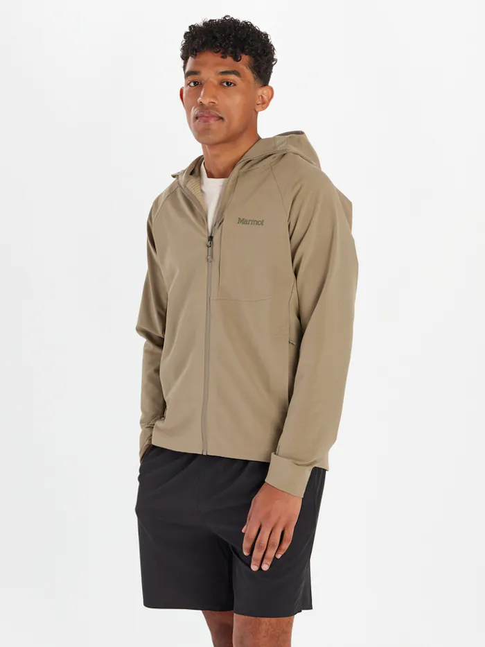 Men's Leconte Tech Grid Full-Zip Fleece Hoody