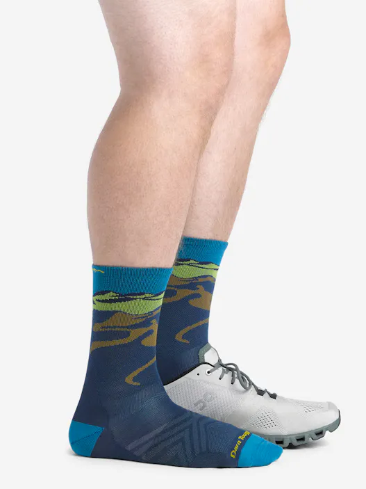 Men's Ridge Runner Micro Crew Ultra-Lightweight Running Socks