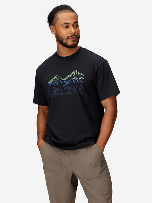 Men's Peaks Line Short-Sleeve T-Shirt