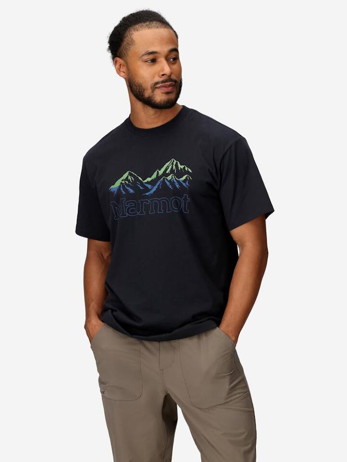 Men's Peaks Line Short-Sleeve T-Shirt