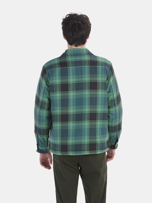 Men's Ridgefield Sherpa-Lined Flannel Shirt Jacket