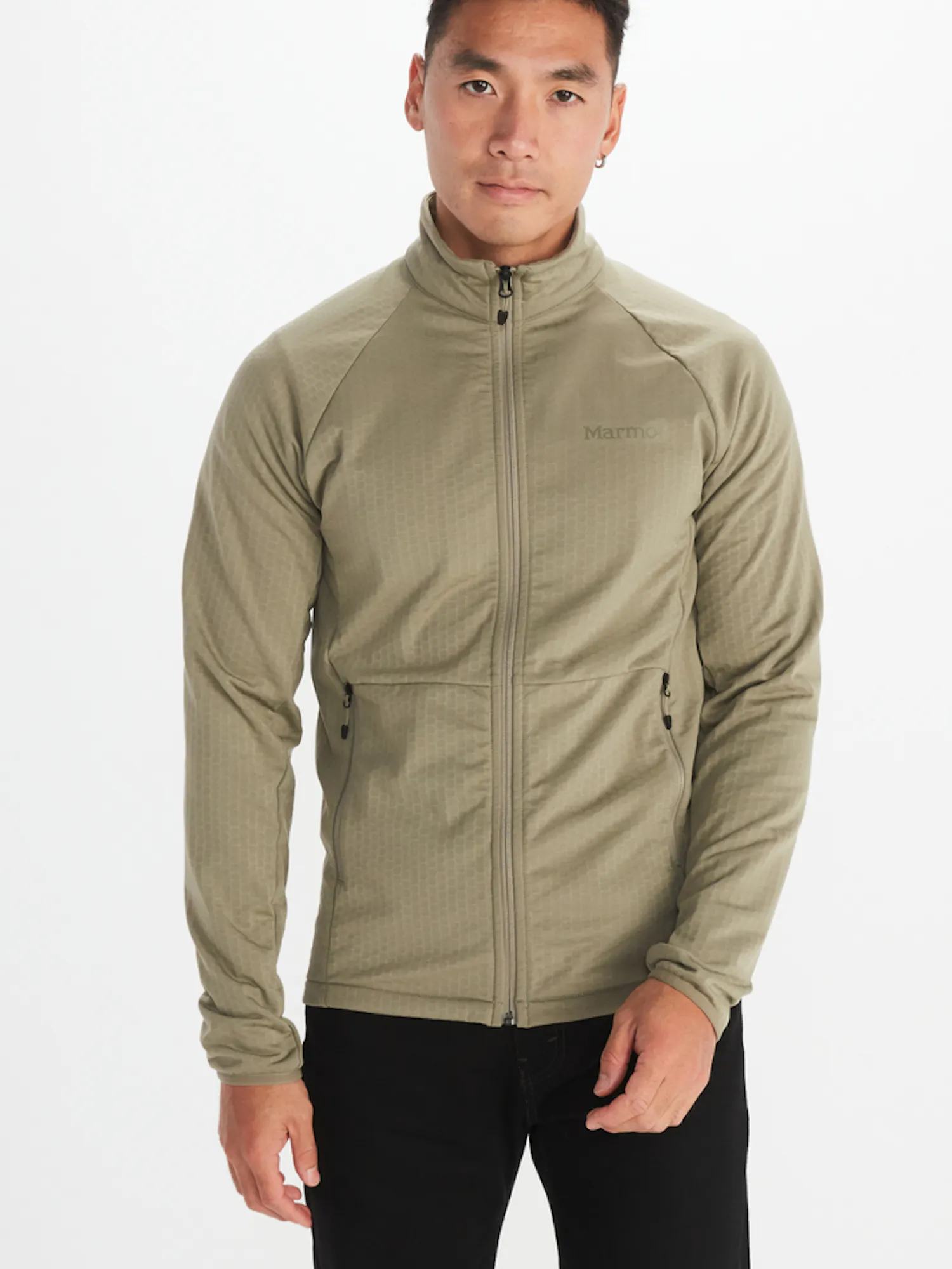 Marmot Men's Leconte Fleece Jacket in Vetiver