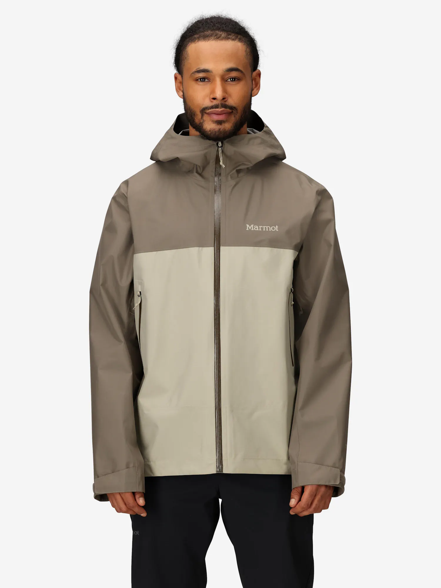 Marmot Men's Minimalist Pertex® Rain Jacket (Fall 2025) in Claystone/Shale Grey