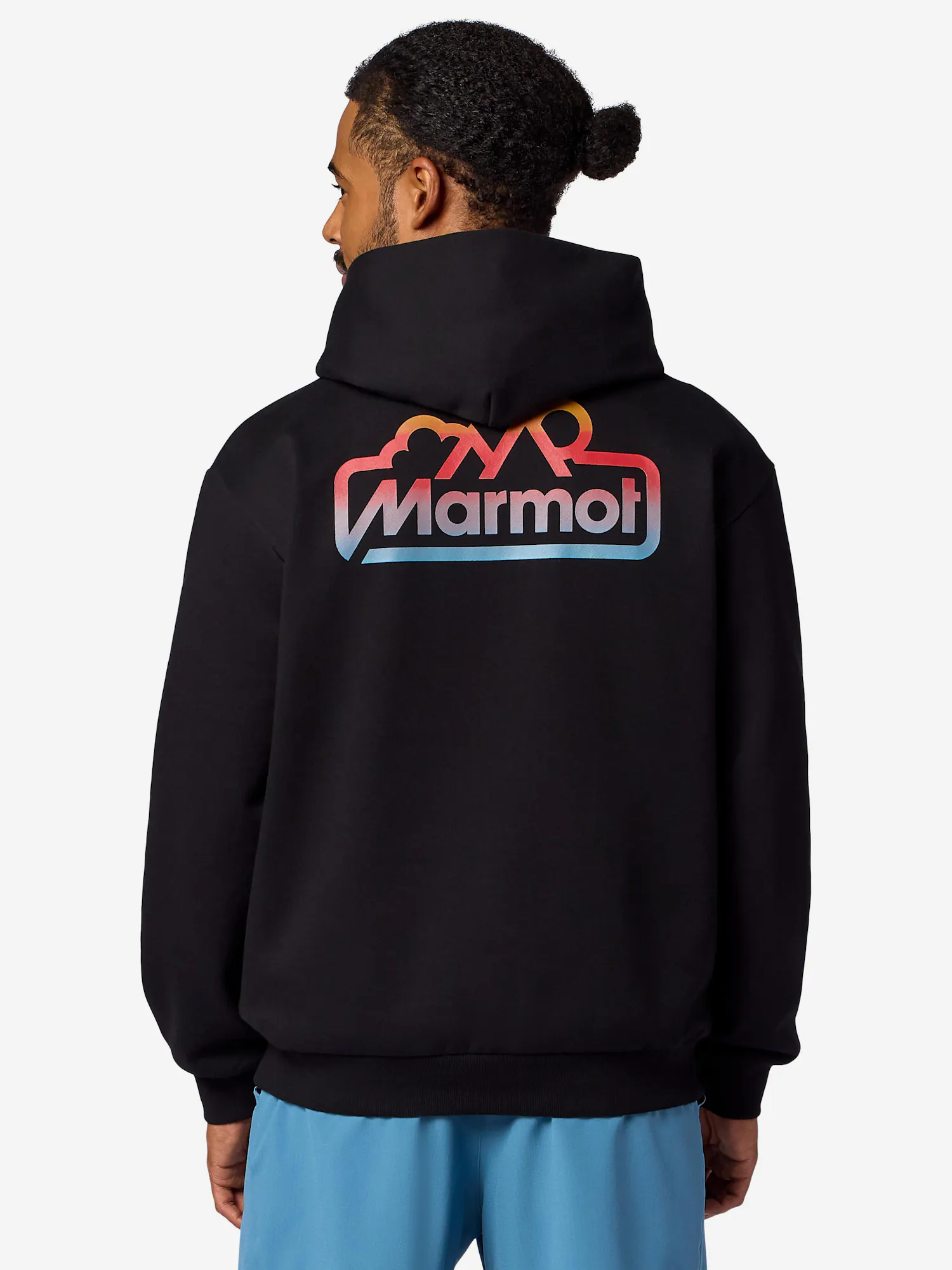 Marmot Men's For Life Hoodie Shirt in Black