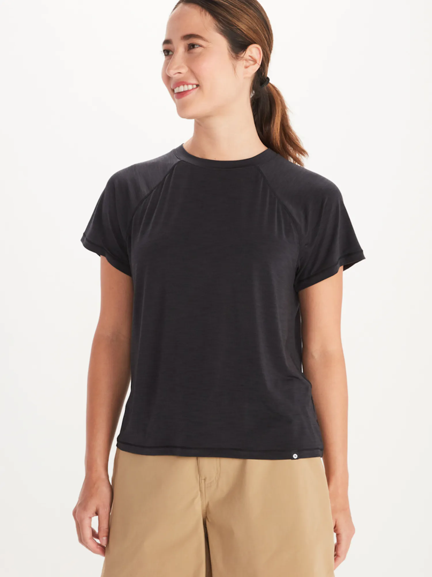 Marmot Women's Mariposa Short-Sleeve T-Shirt in Black