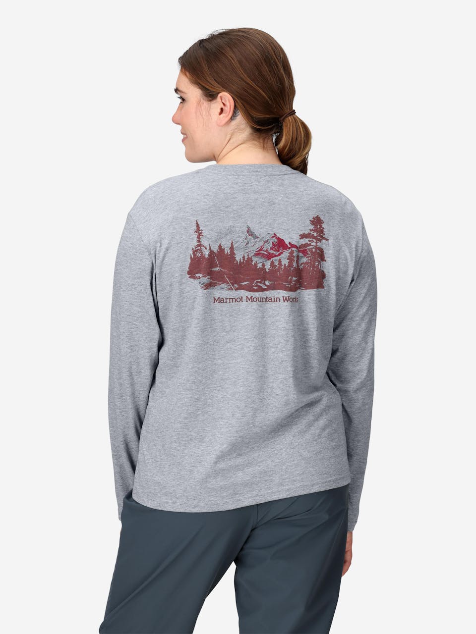 Wm's Mountainscape Tee LS