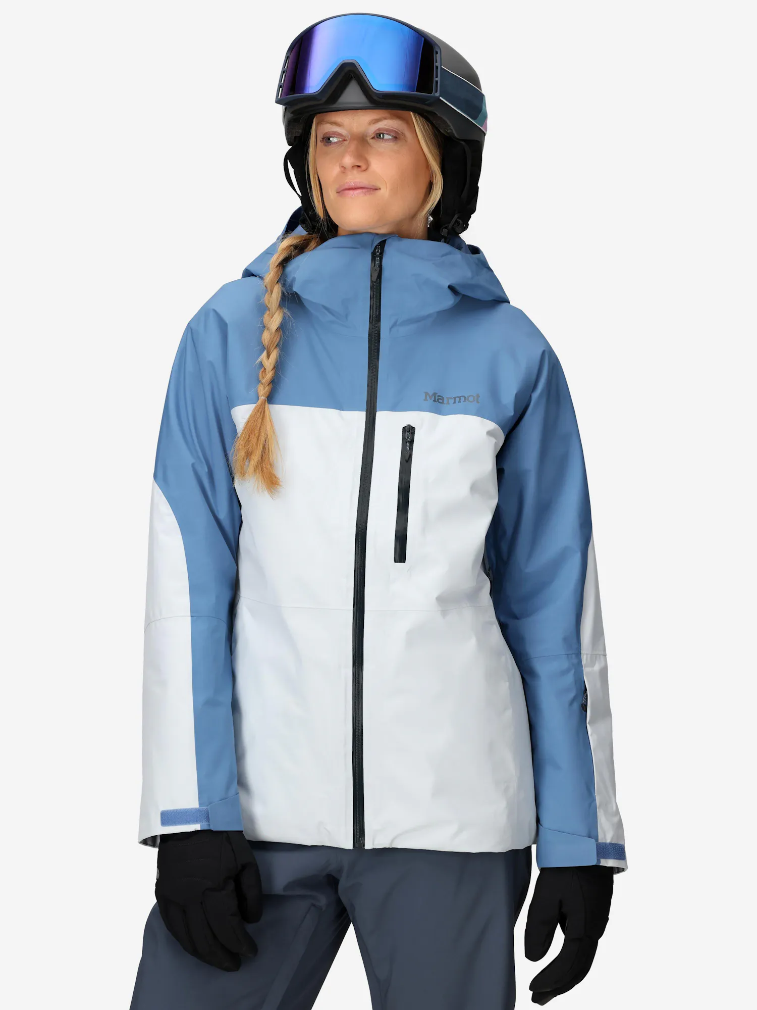Marmot Women's GORE-TEX® Lightray Insulated Jacket (Fall 2025) in Rain Cloud/Vapor