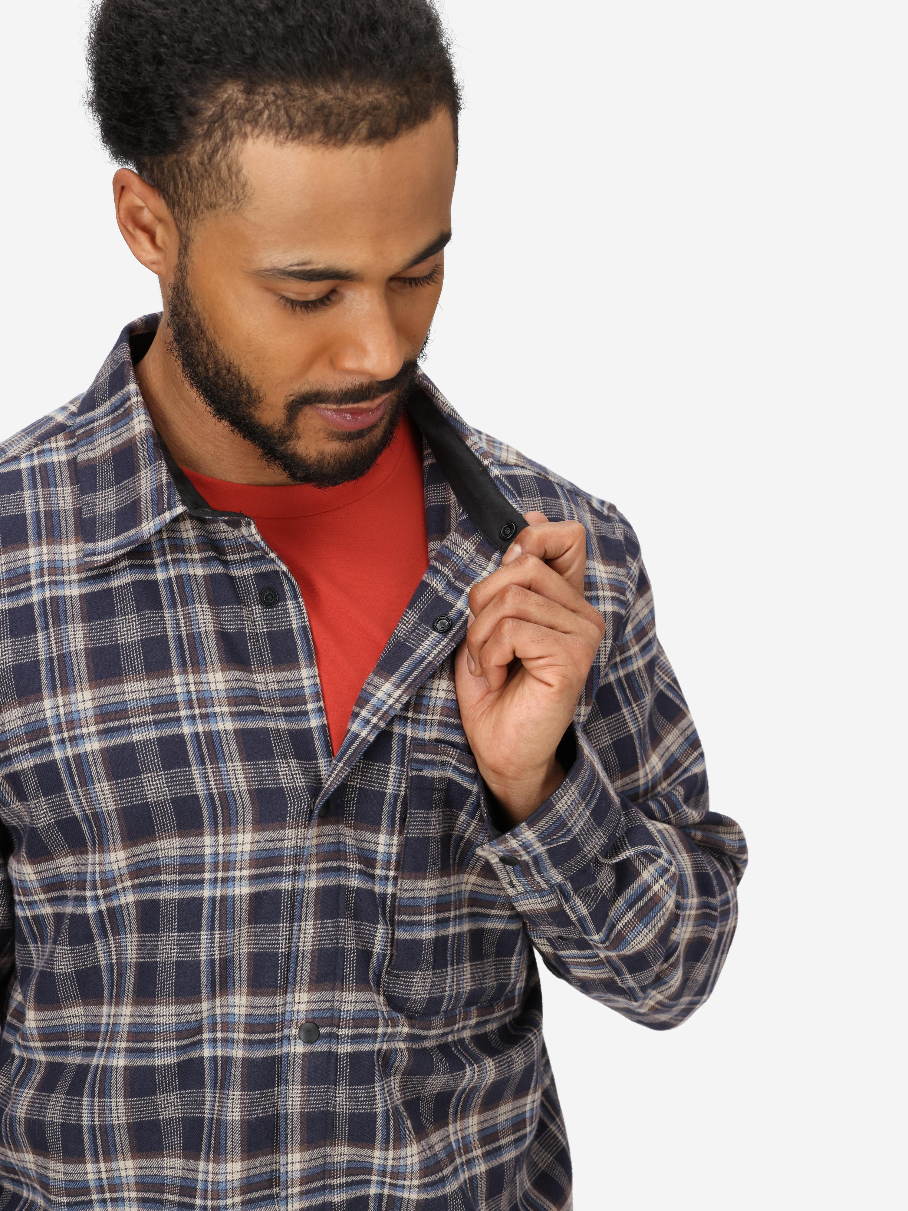 Men's Stonepeak Lightweight Performance Long- Sleeve Flannel Shirt