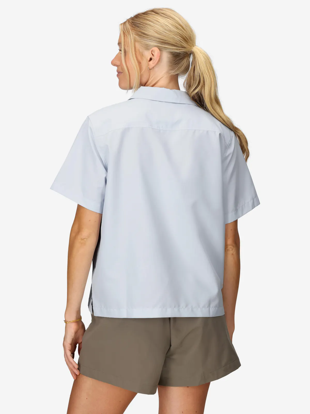 Wm's AirExchange UPF 40 Camp SS Shirt