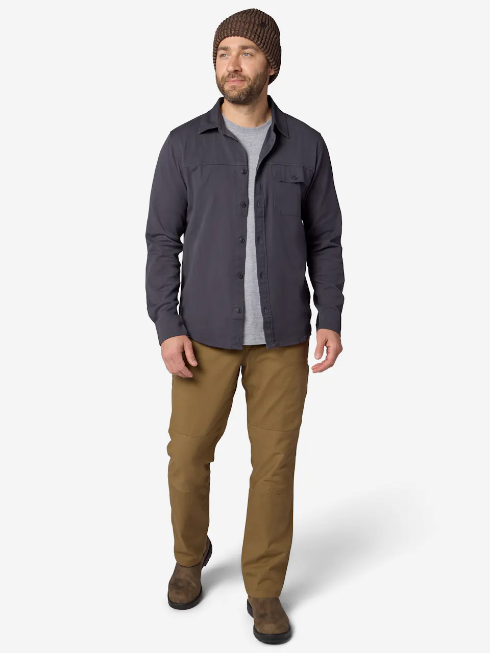 Hidden Peak Twill Button Down LS