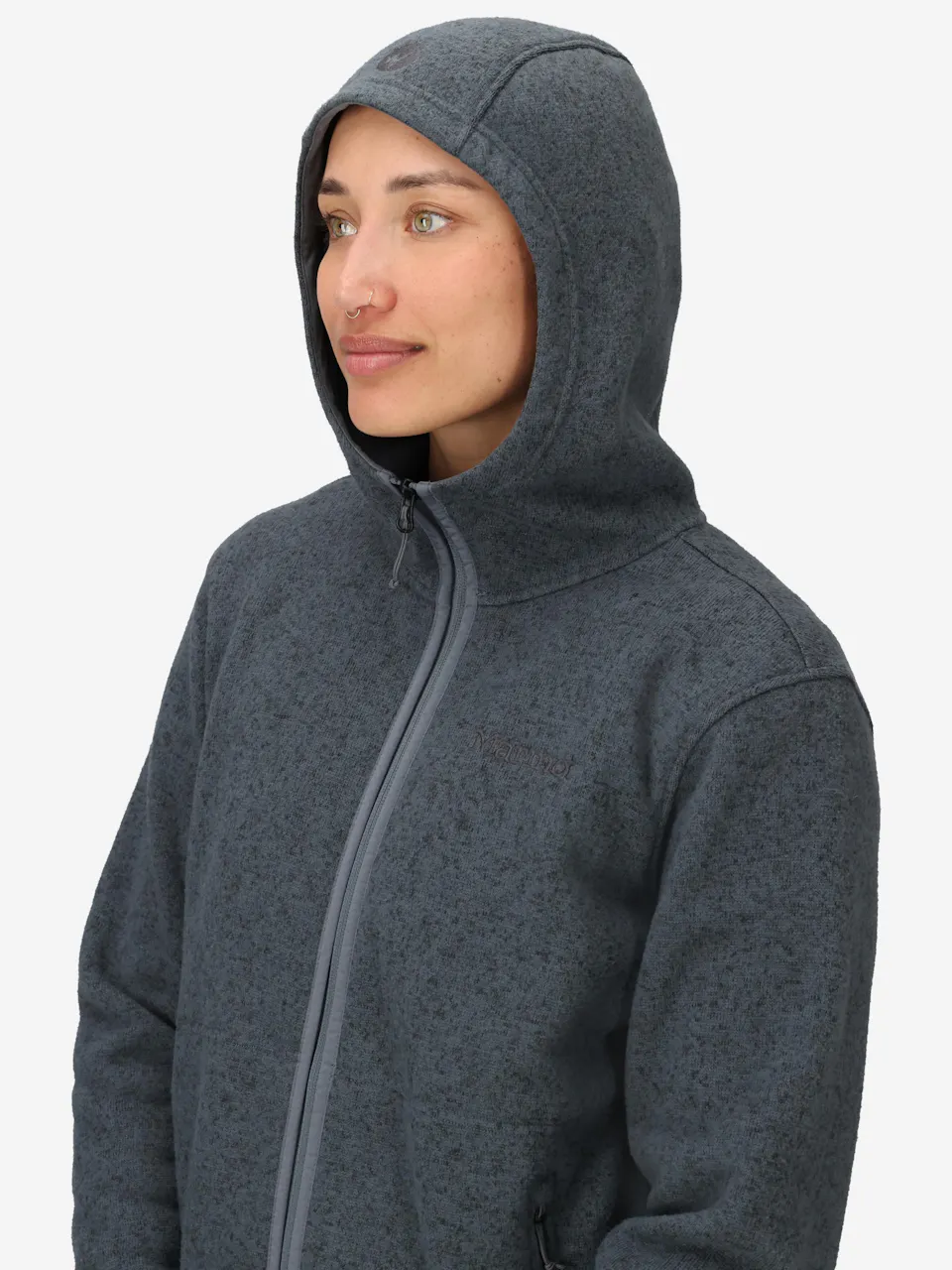 Wm's Drop Line Full Zip Hoody