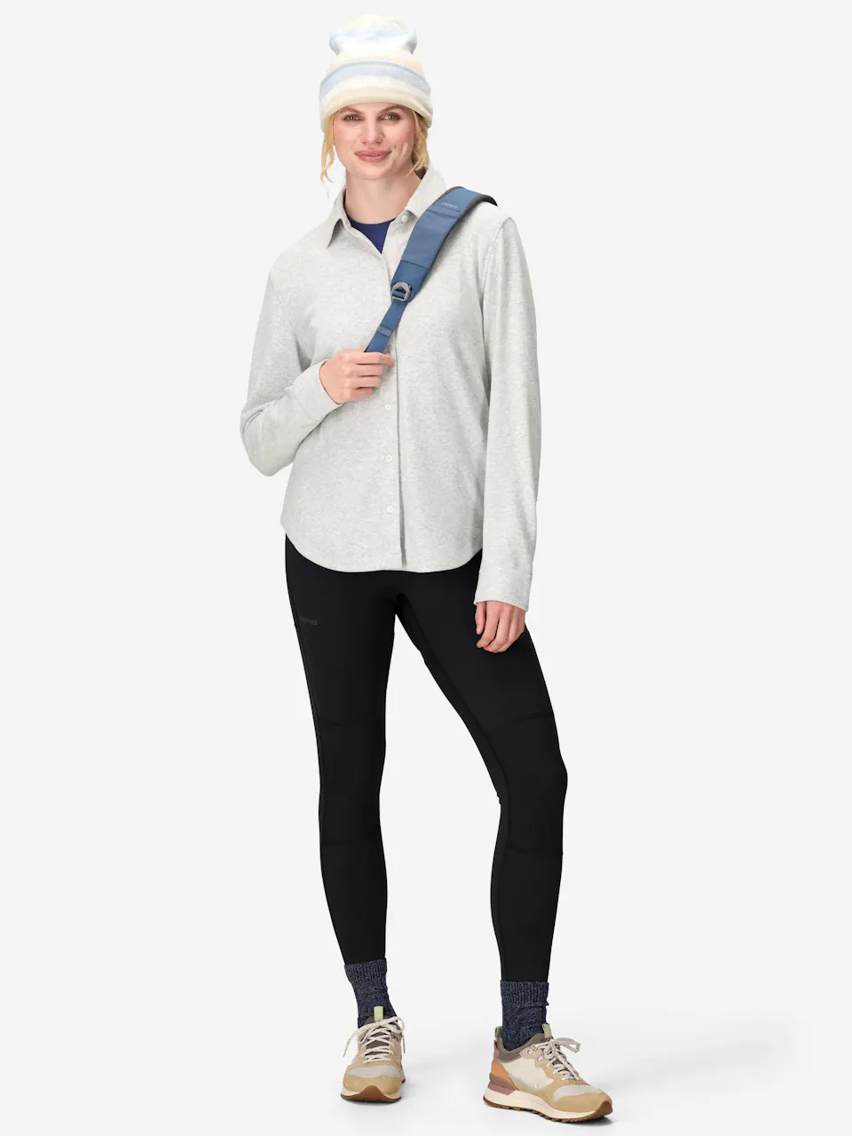 Wm's Alpine Haven Knit Flannel LS