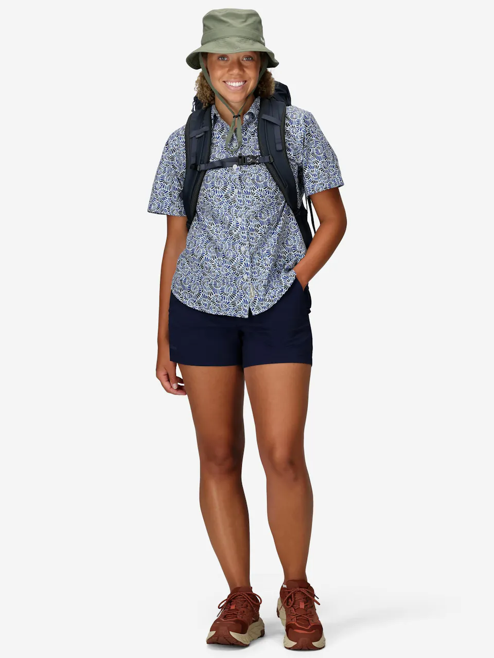 Wm's AirExchange Novelty SS Shirt