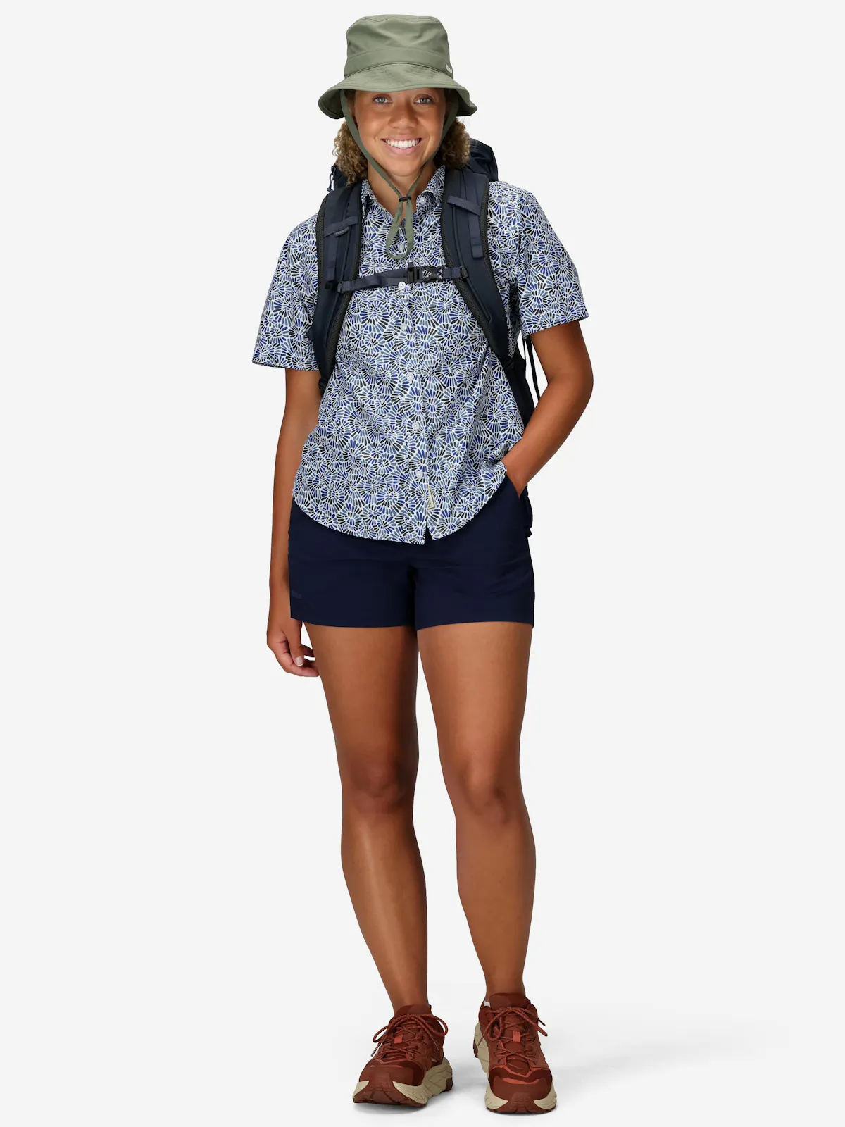 Wm's AirExchange Novelty SS Shirt