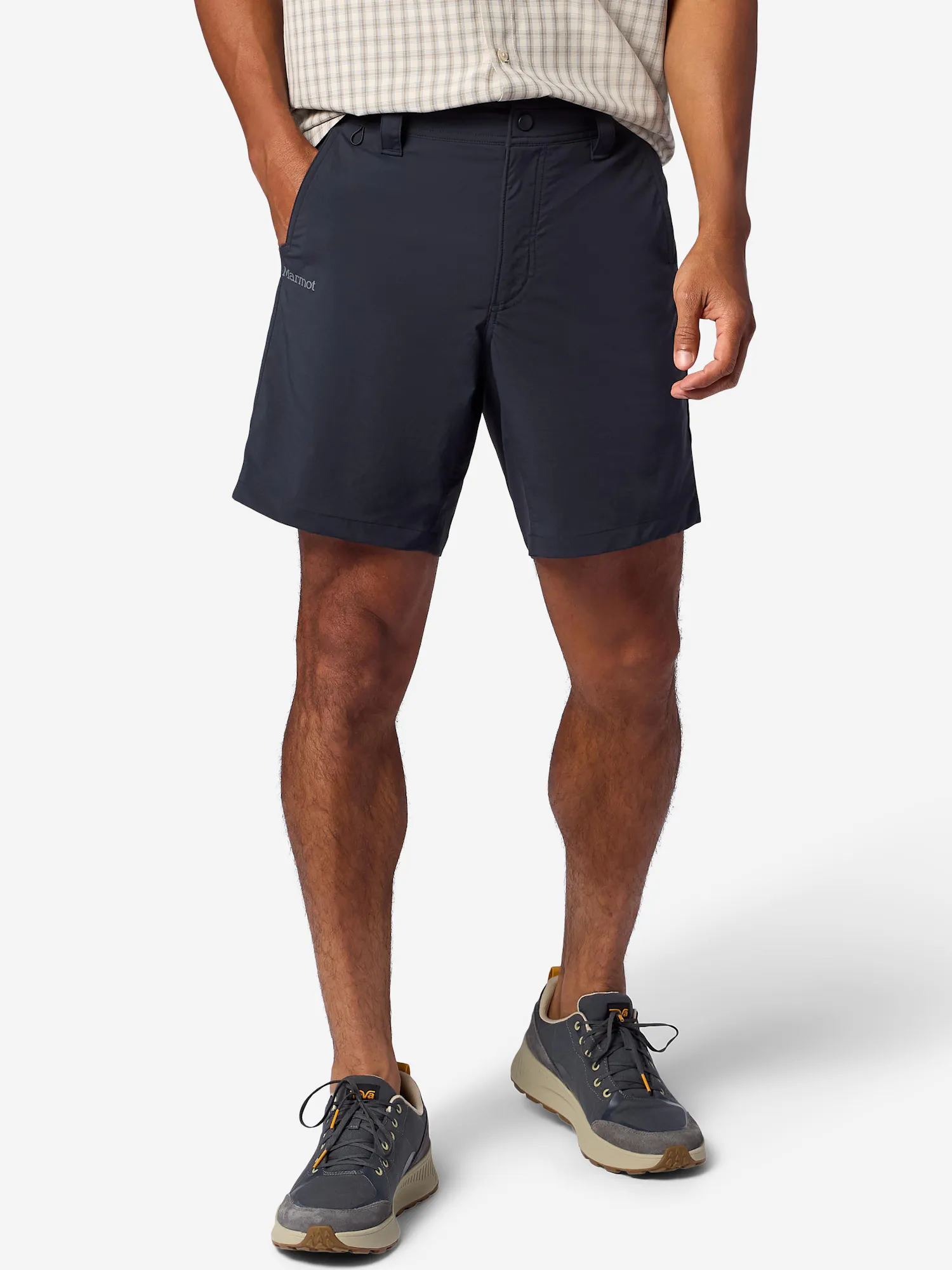 Marmot Men's Trailway UPF 50 Short 8" in Black
