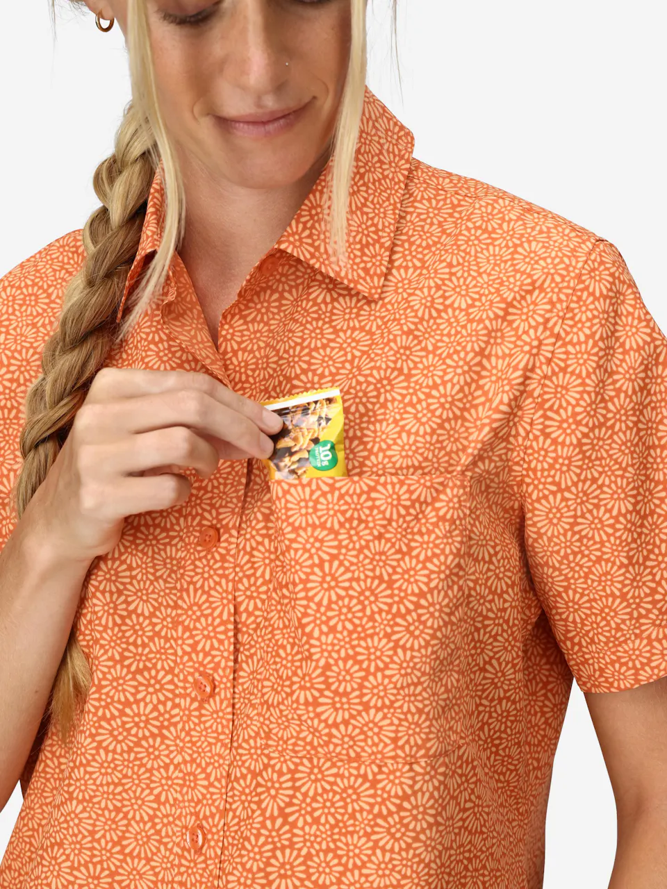 Wm's AirExchange UPF 40 Novelty SS Shirt