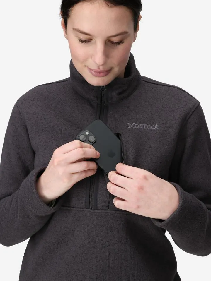 Women's Drop Line Sweater Fleece Half-Zip | Marmot