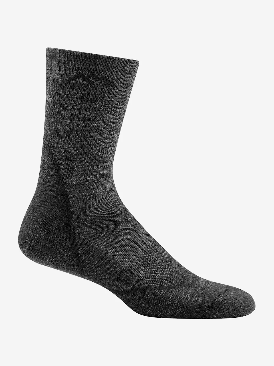 Light Hiker Micro Crew Lightweight with Cushion-Darn Tough Black