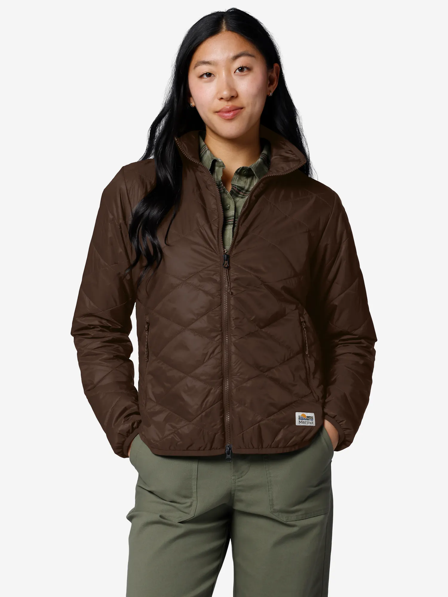 Marmot Women's Onward Insulated Jacket in Hickory Nut