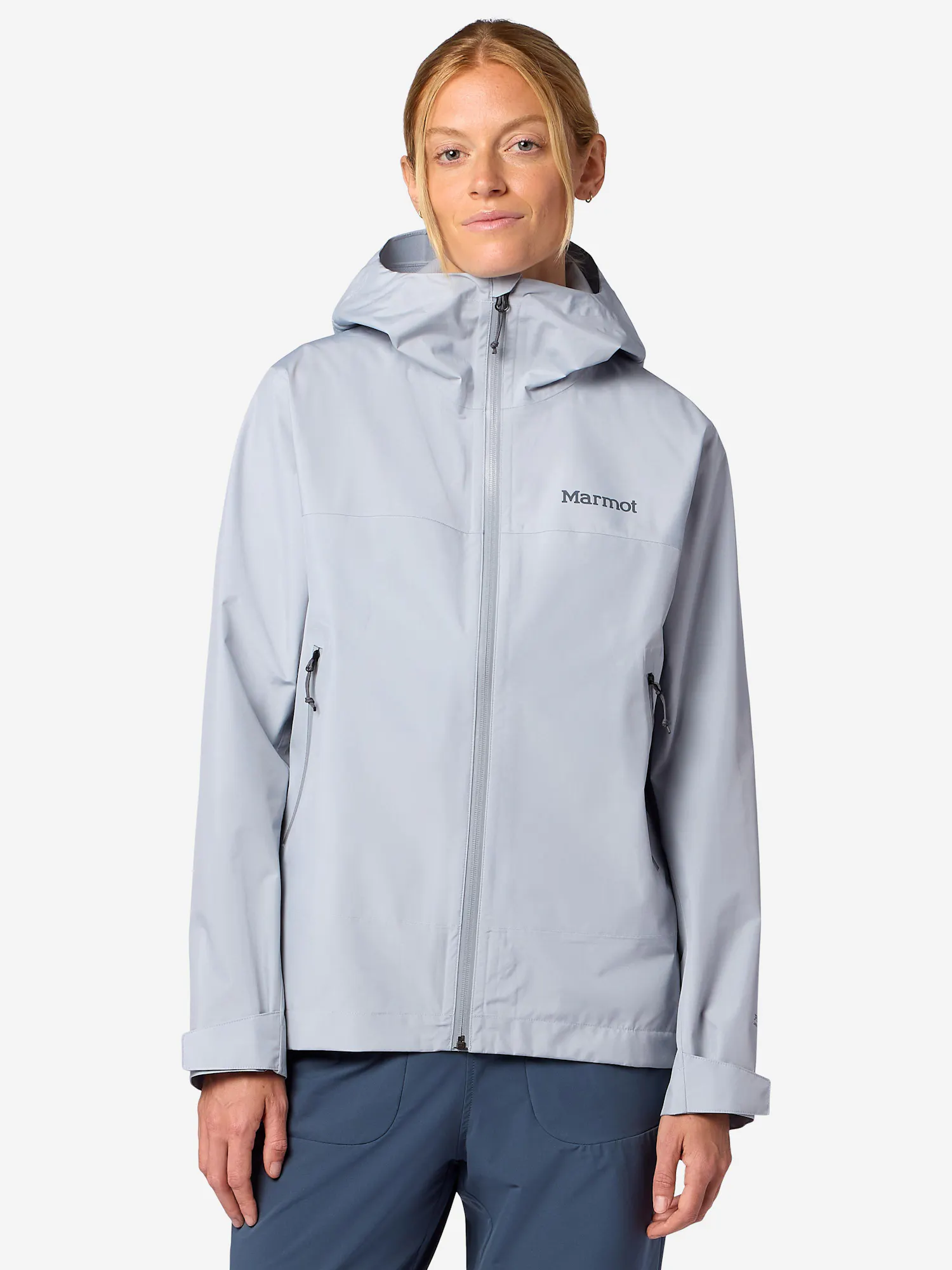 Marmot Women's Minimalist Pertex® Rain Jacket in Sleet Storm