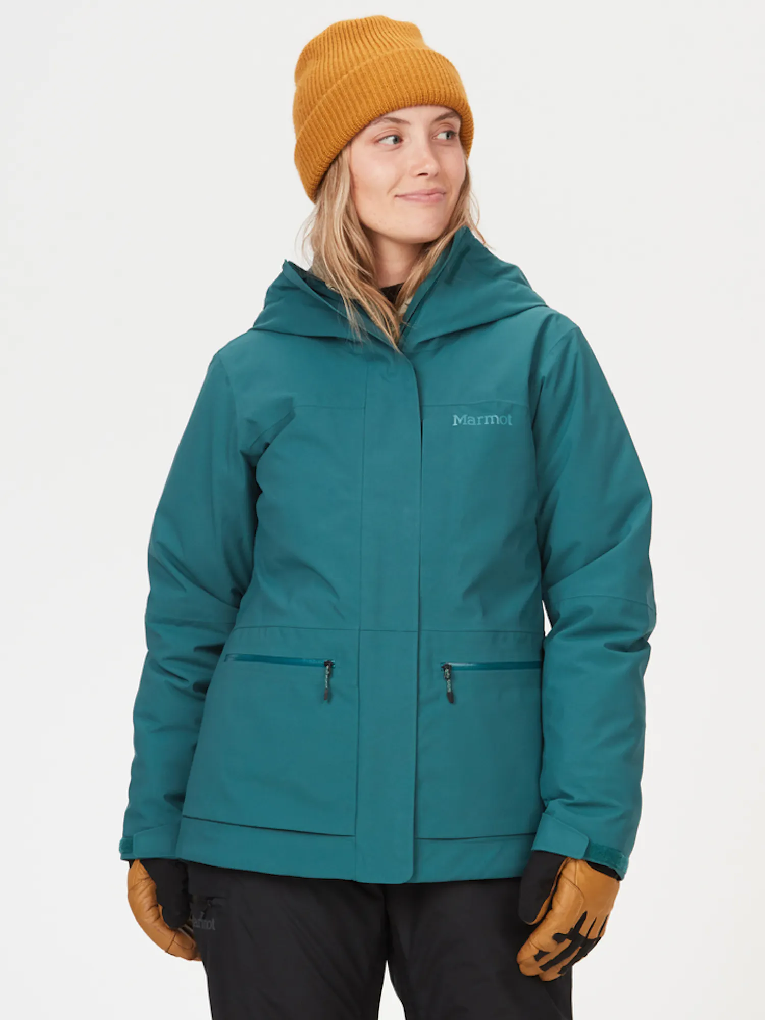 Marmot Women's Refuge Jacket (2023) in Dark Jungle