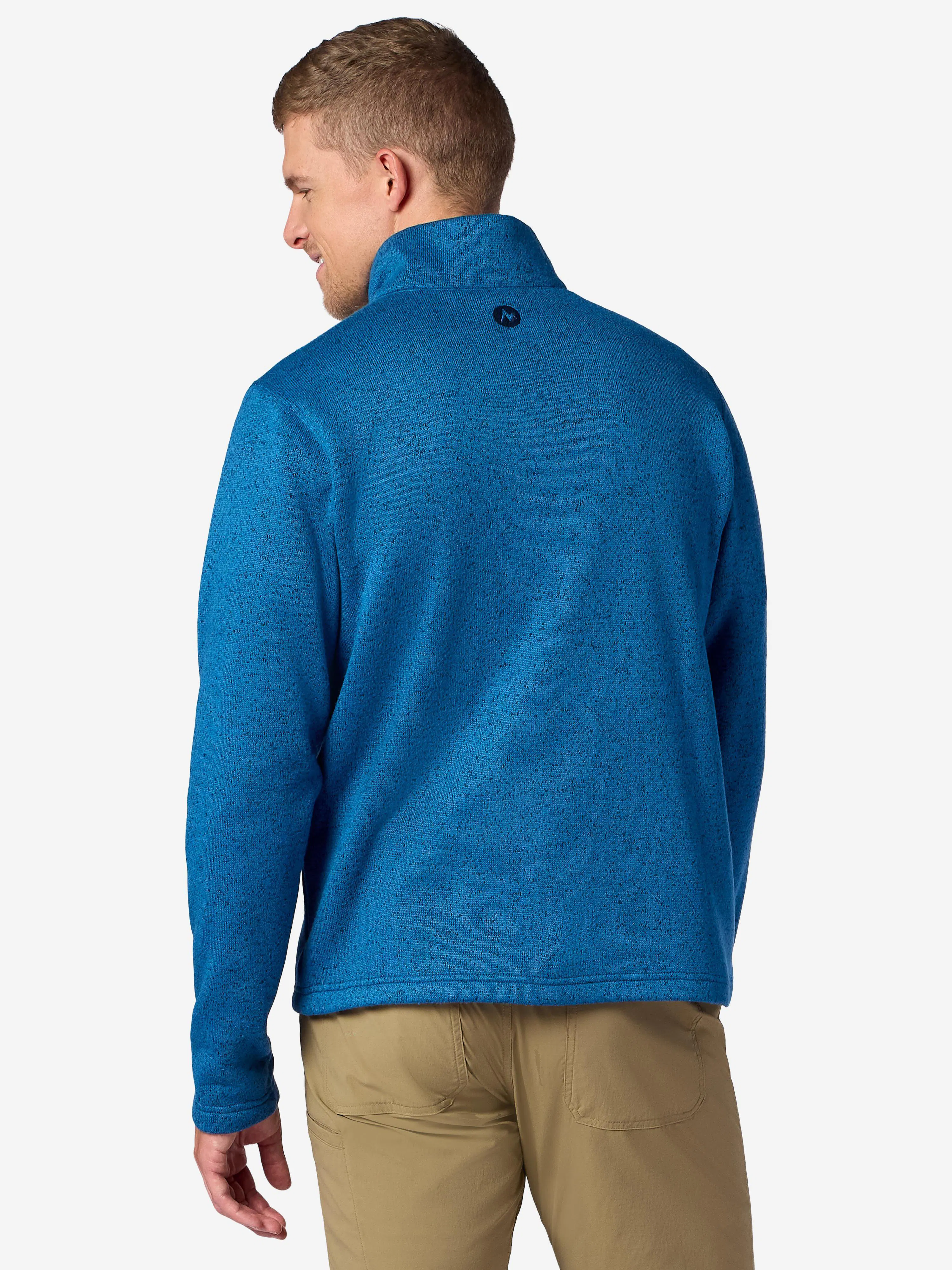 Men's Drop Line Sweater Fleece Half-Zip