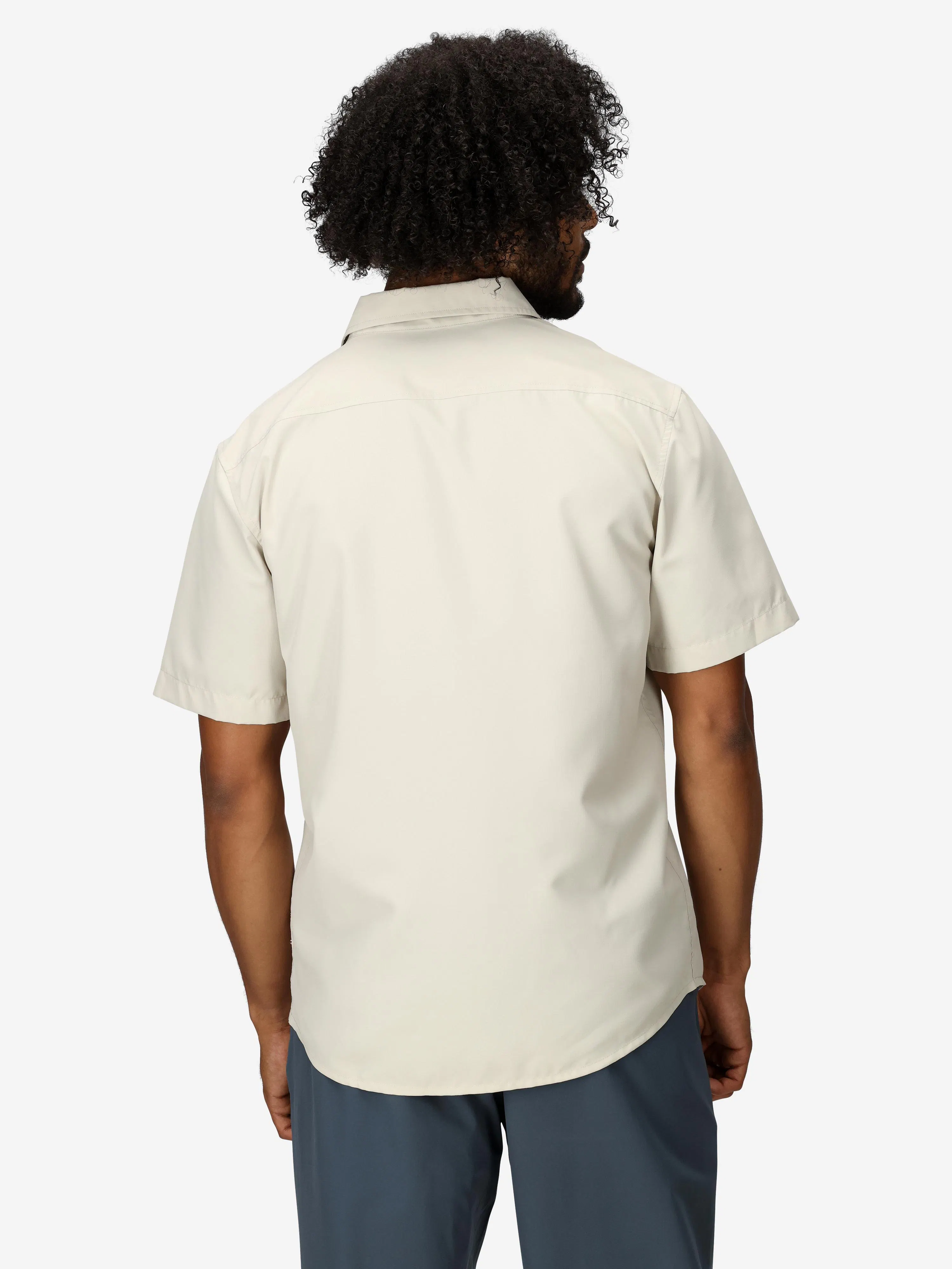 Men's AirExchange UPF 40 Short-Sleeve Collared Shirt (Fall 2025)