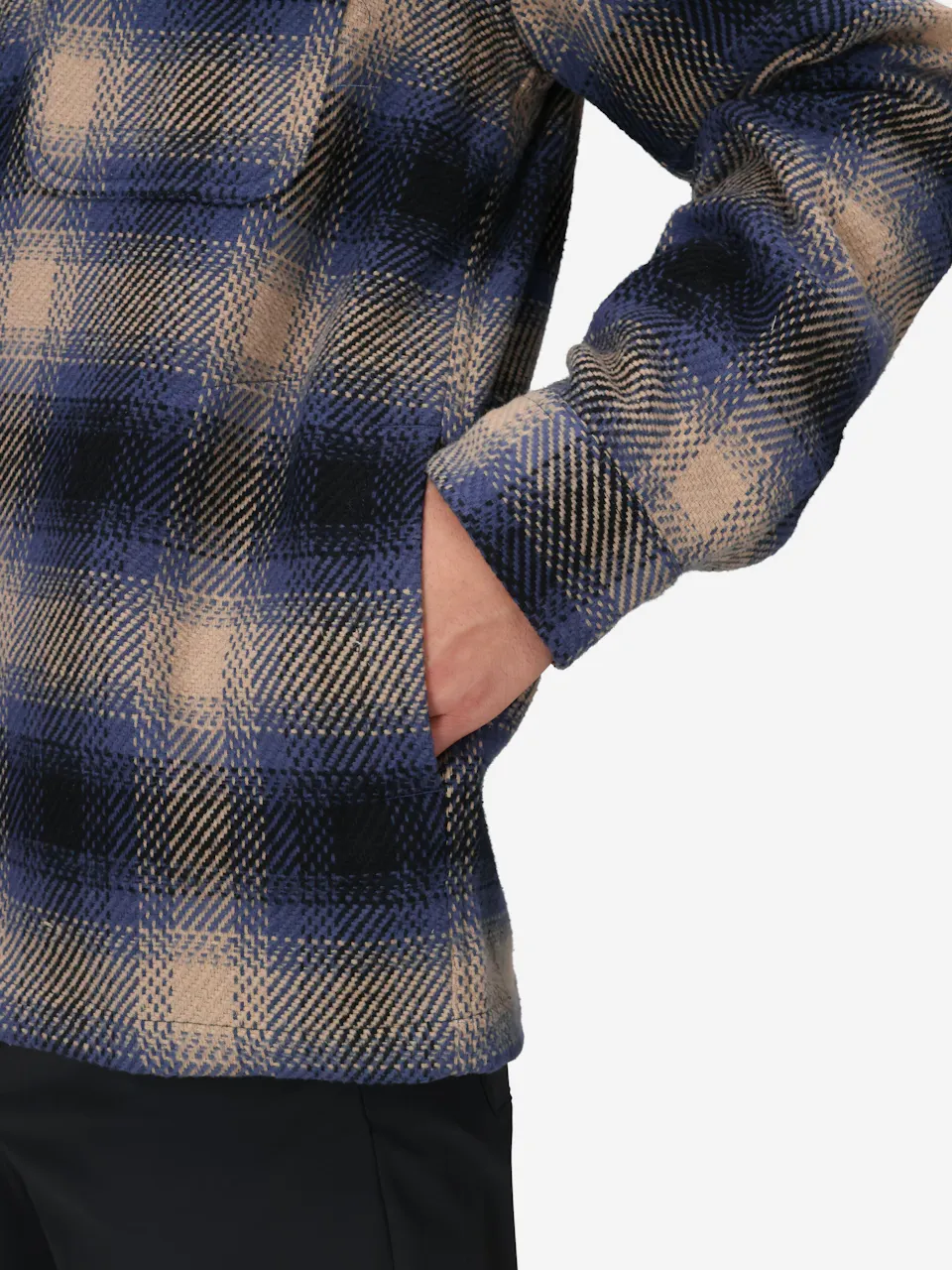 Open Weave Heavyweight Flannel Overshirt