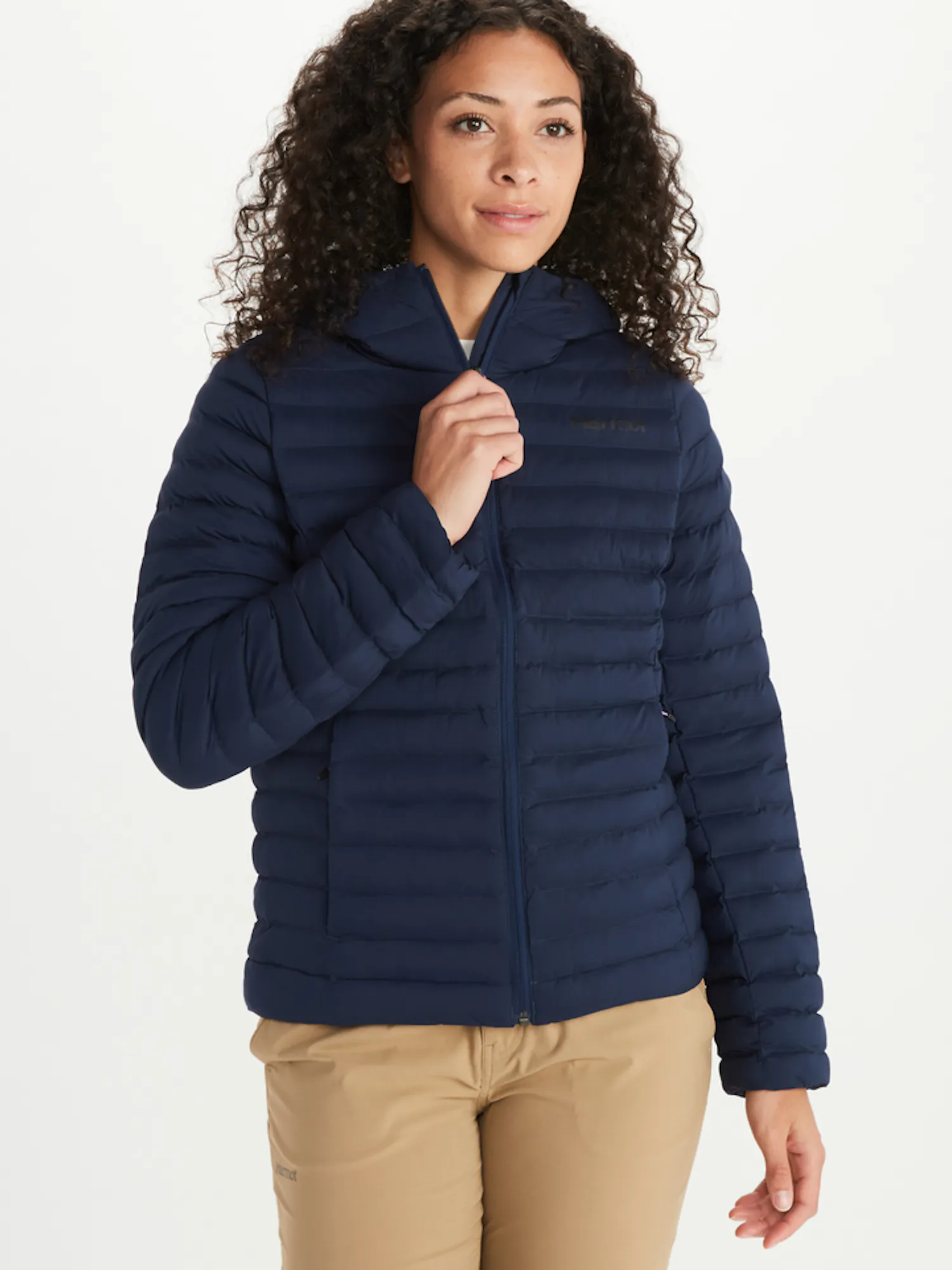 Marmot Women's Echo Featherless Hoody (2023) in Arctic Navy