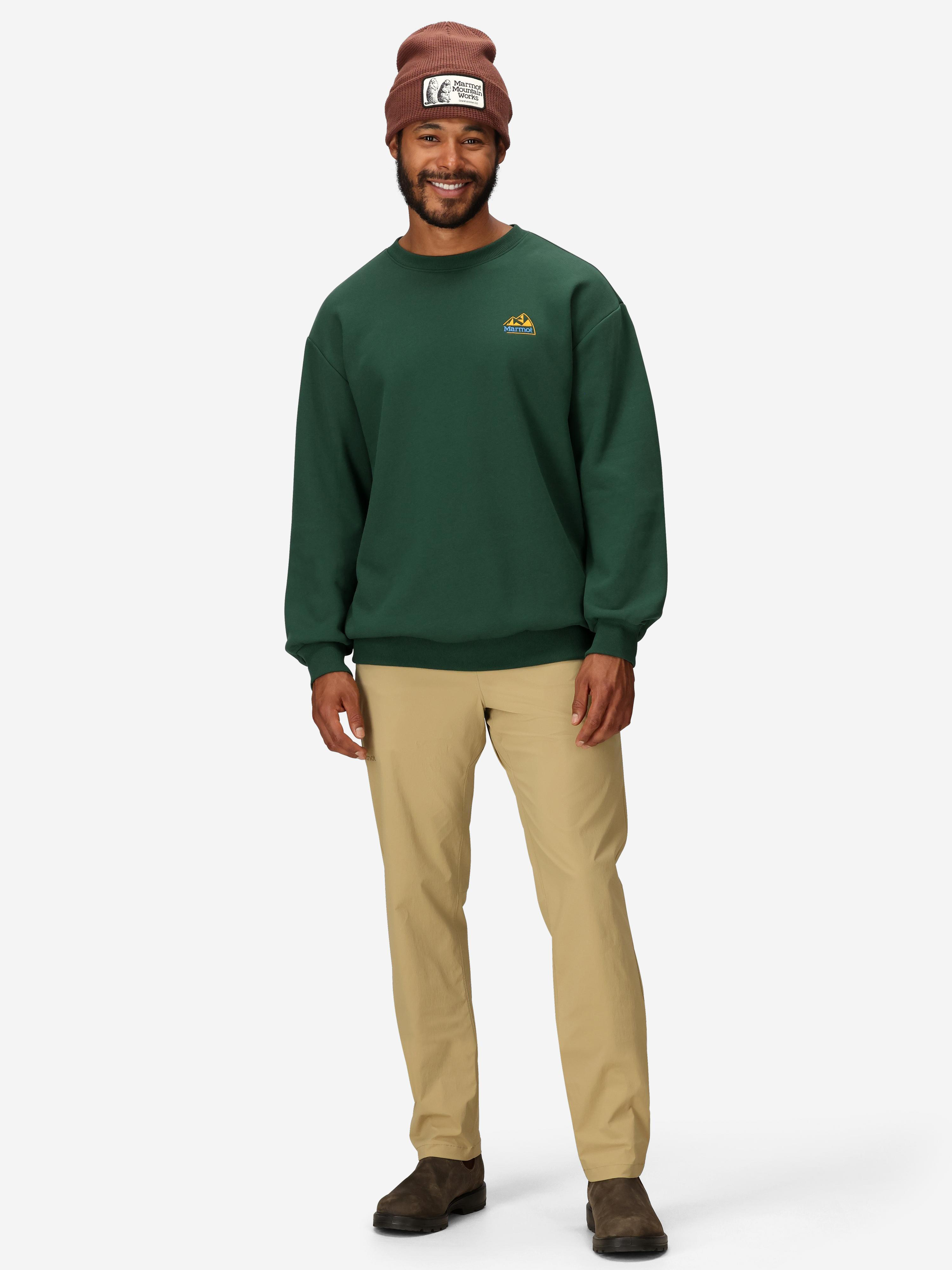 マーゴット Unisex Peaks Crew Sweatshirt | Marmot