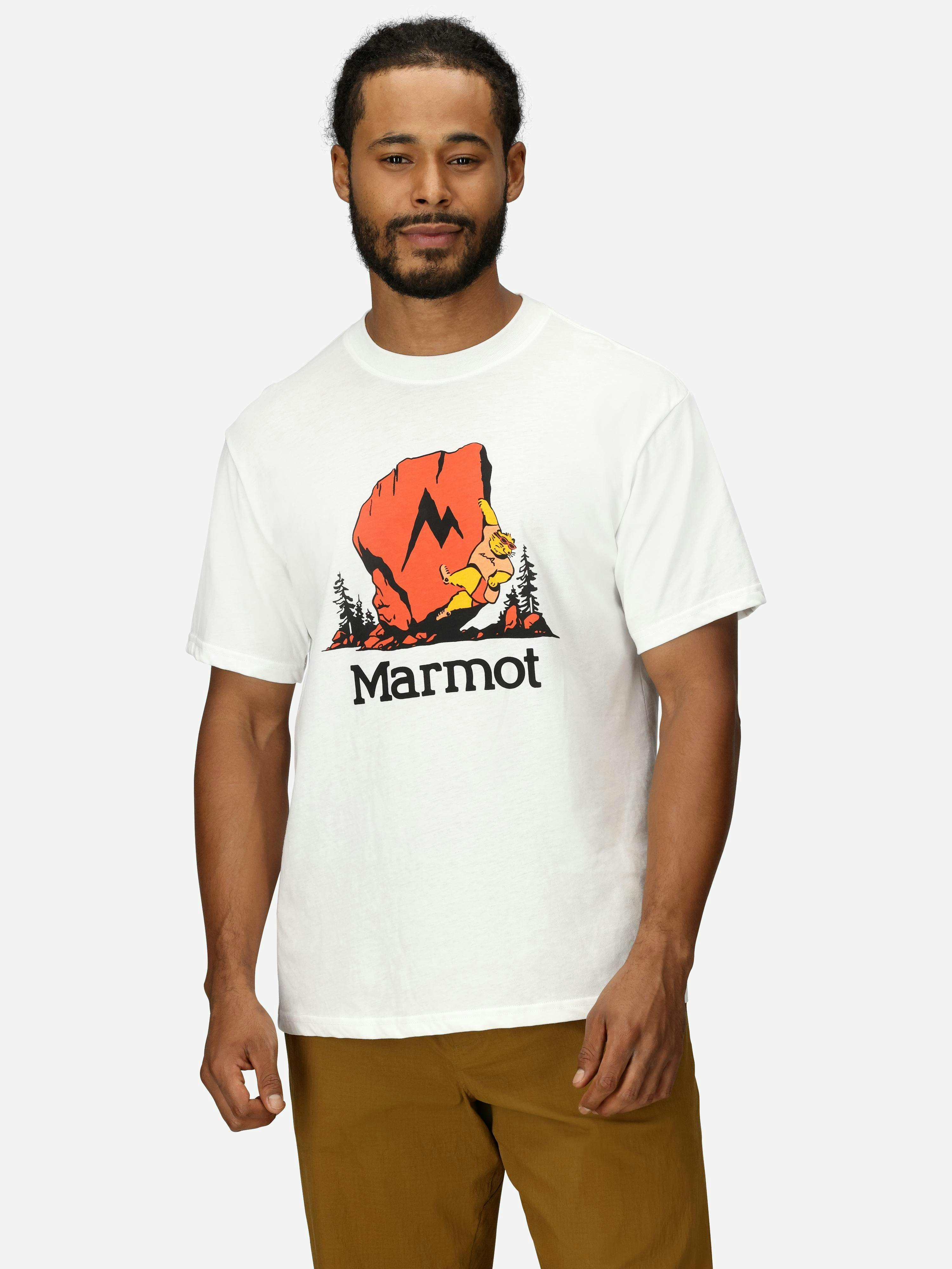 L STABRIDGE × Marmot DOWN T-SHIRT Gray marmot-t-shirts-s-arctic-navy-