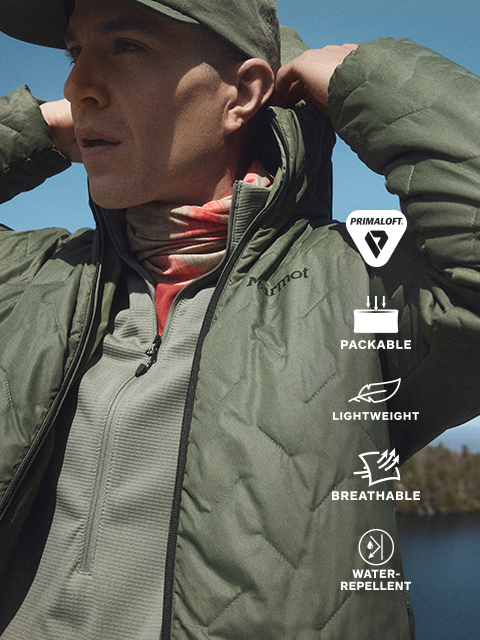 Men's MonoQuilt PrimaLoft® Insulated Hoody | Marmot