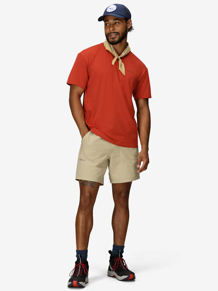 Men's AirExchange UPF 50 Short-Sleeve Crew | Marmot
