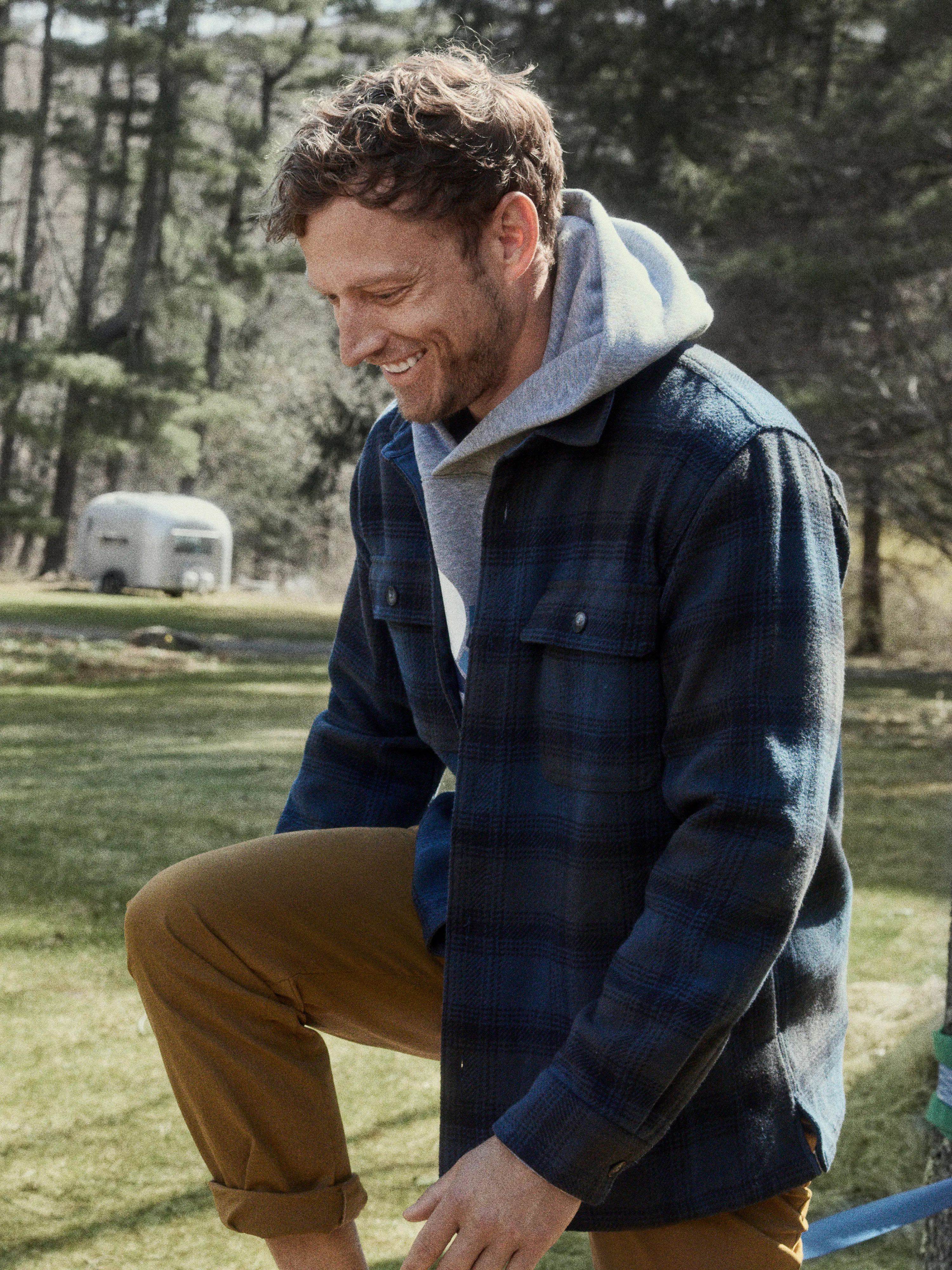 Men’s Pinecrest Heavyweight Flannel Overshirt (Fall 2025)