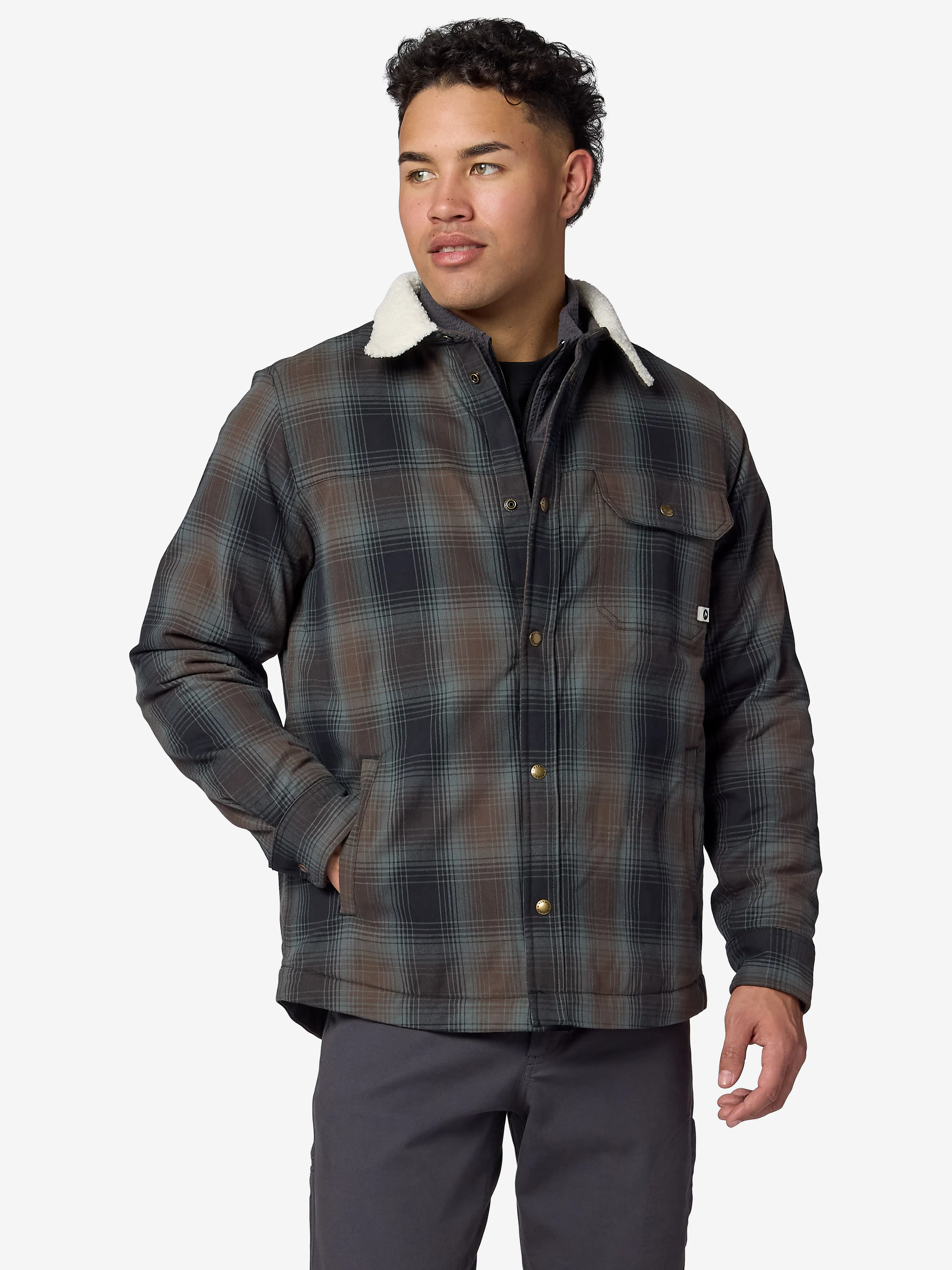 Black Cobblestone Plaid