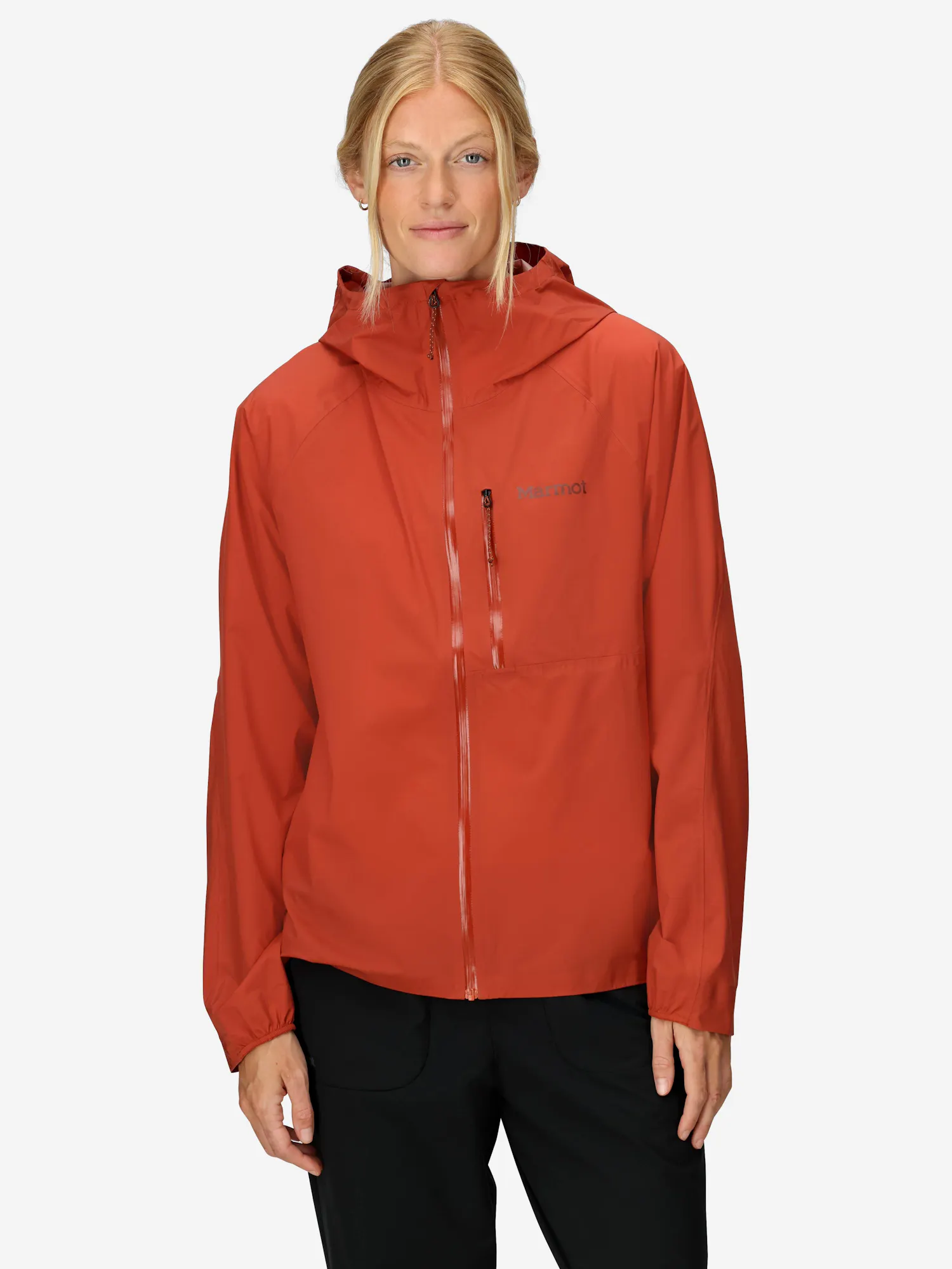 Marmot M15388-24360-W SPRALLY RAIN JKT-SMC Jacket in Sumac