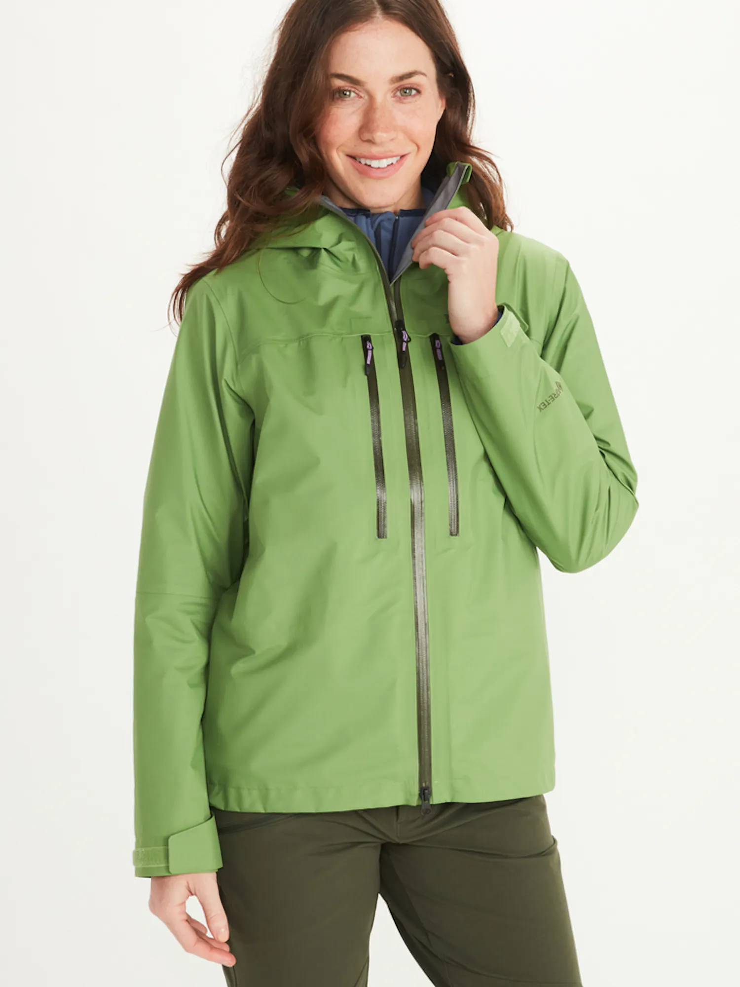 Marmot Women's Kessler Jacket Hat in Forest Green