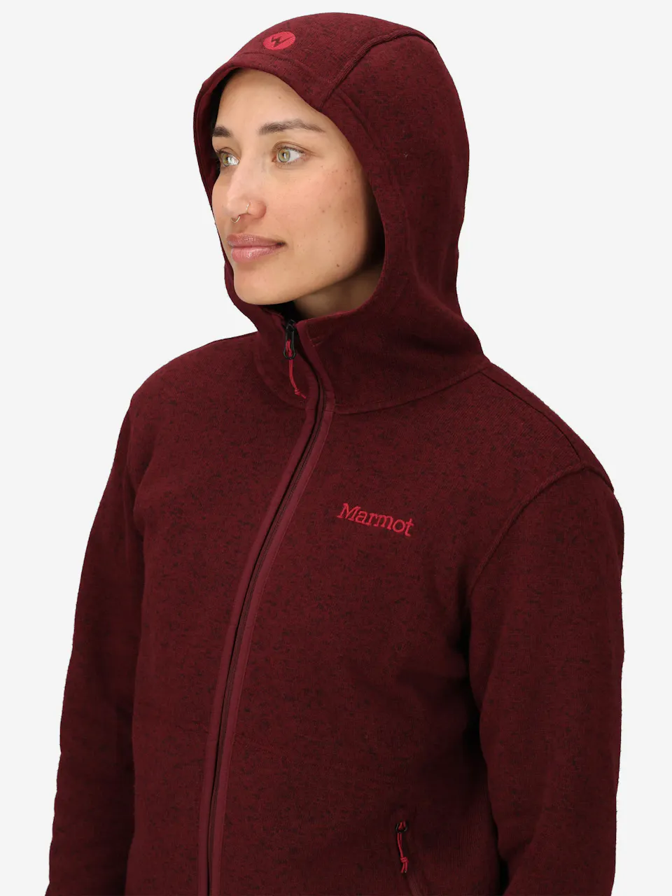 Wm's Drop Line Full Zip Hoody