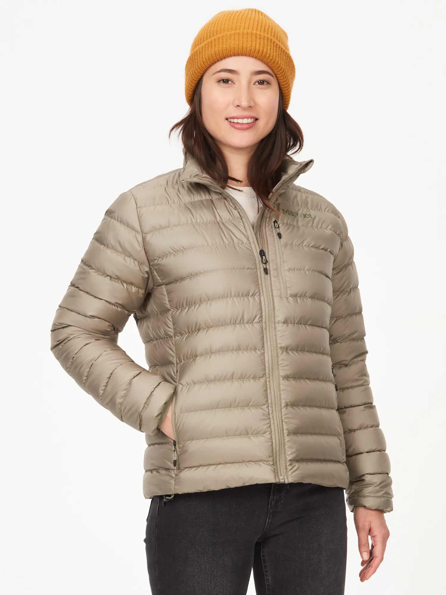Marmot Women's Highlander Down Jacket in Vetiver