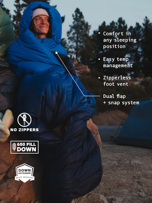Wraptor Down 15° Short Sleeping Bag
