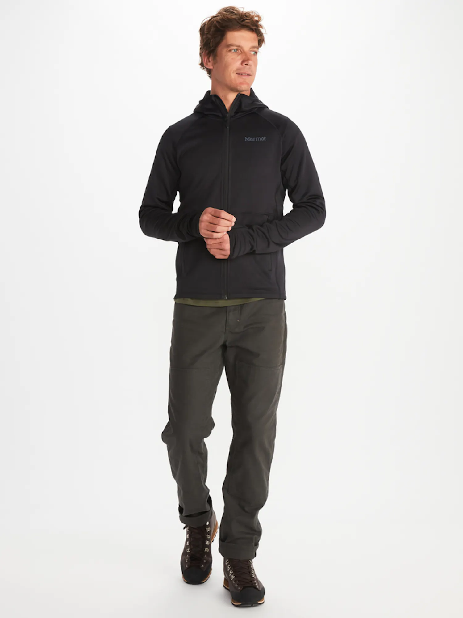 Marmot Men's Olden Polartec® Hoody in Black