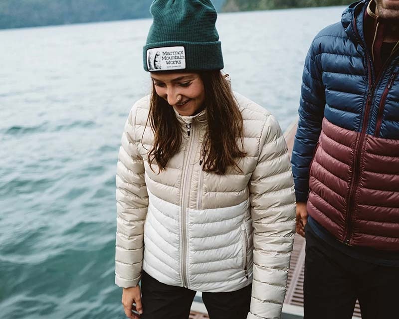 friends outdoor wearing assorted outdoor apparel