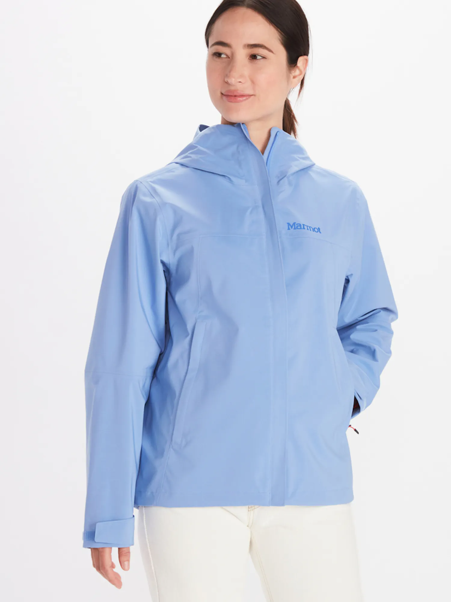 Marmot Women's PreCip® Eco Pro Jacket in Getaway Blue