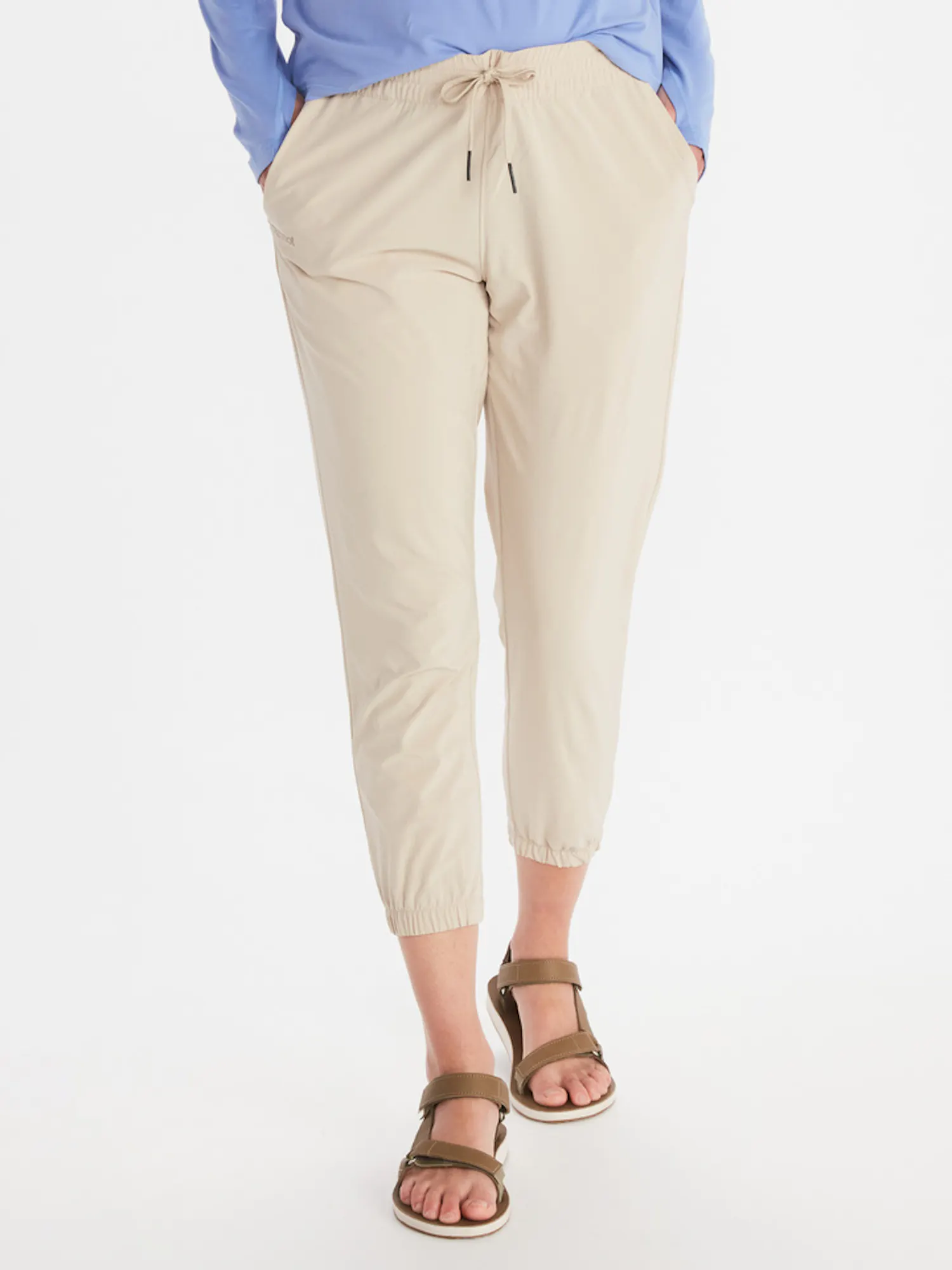 Marmot Women's Elda Jogger UPF 50 in Sandbar