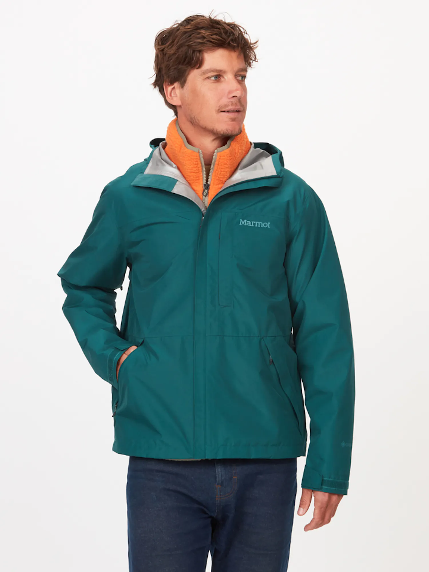 Marmot Men's GORE-TEX® Minimalist Jacket in Dark Jungle